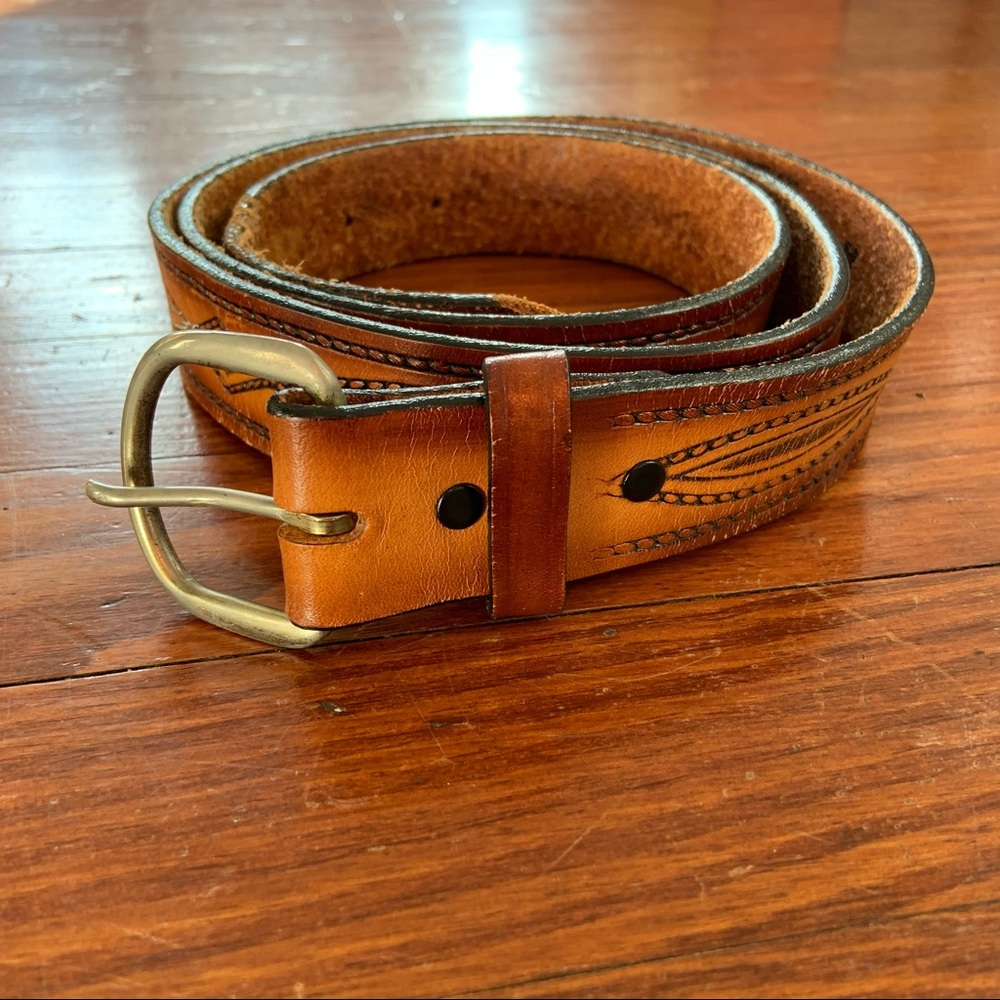Genuine Leather Dixie Belt